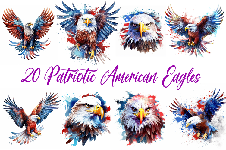 American Eagle Clipart Image 10