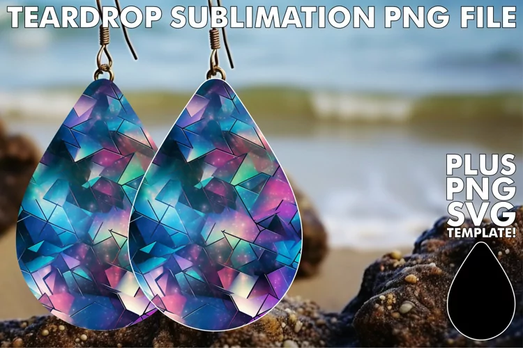 Teardrop Radiance: Holographic Sublimation Shine