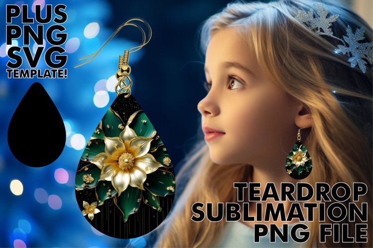 Floral Magic Unleashed: 3D Earrings in Print