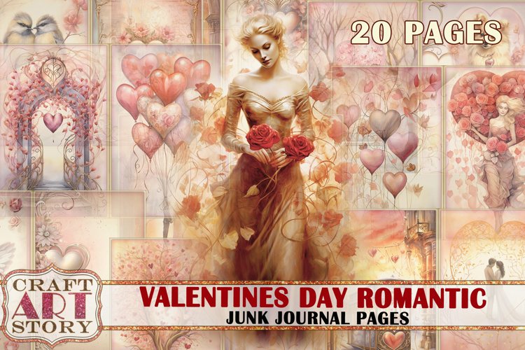 Valentine Digital Paper Image 7