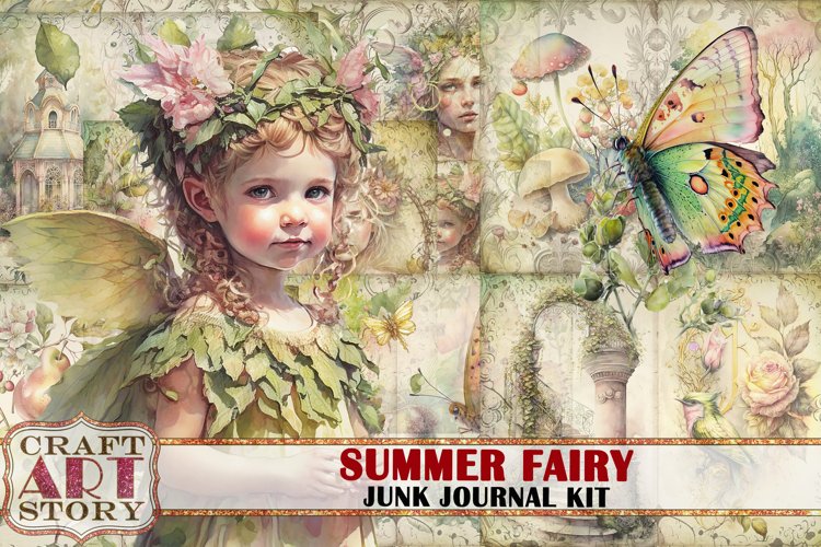 Summer Digital Paper Image 6