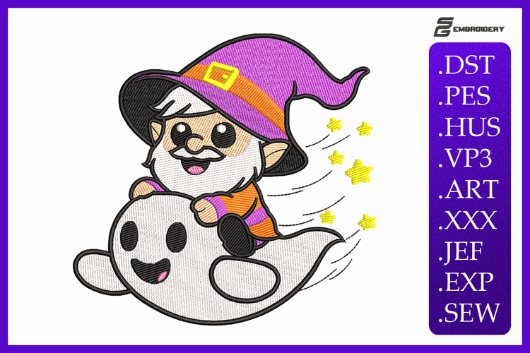 Halloween Embroidery Image 5