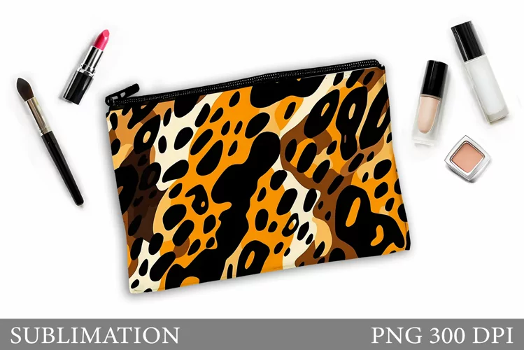 Abstraction Makeup Bag Design. Abstraction Sublimation