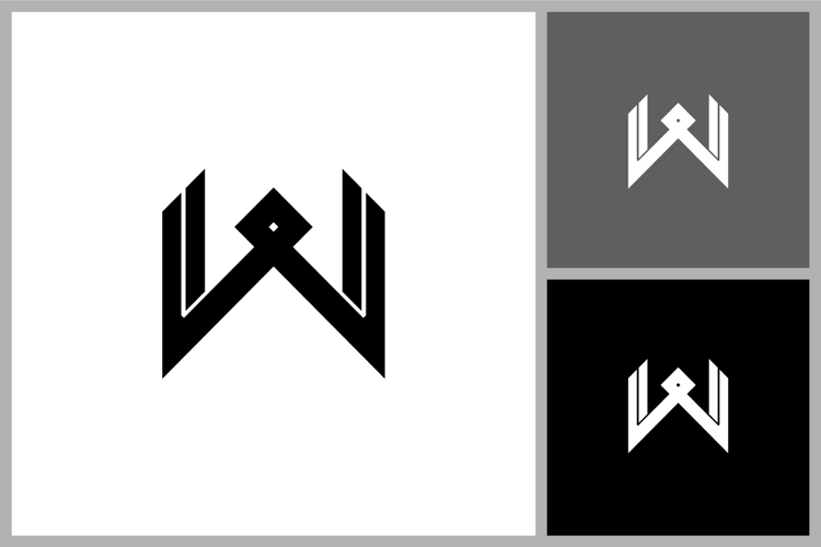 Modern Letter W Logo Icon