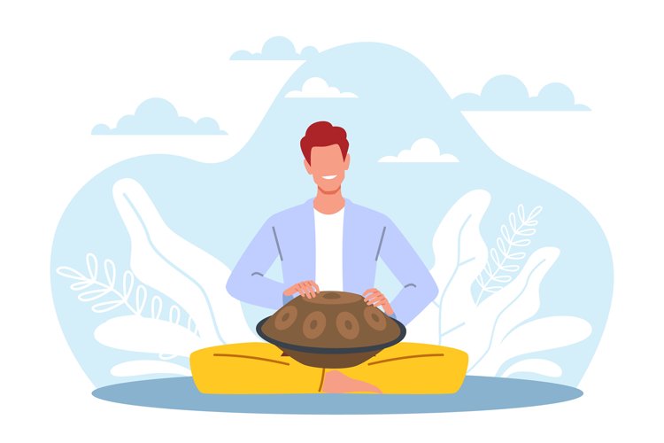 Meditation Clipart Image 20