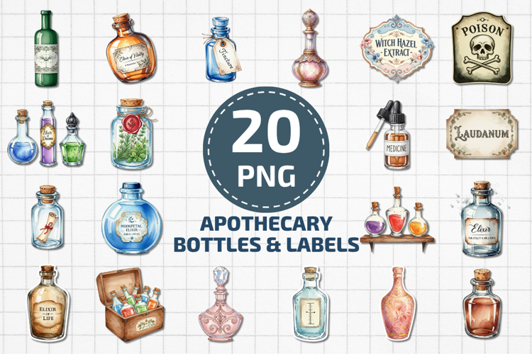 Vintage Apothecary Labels Image 10