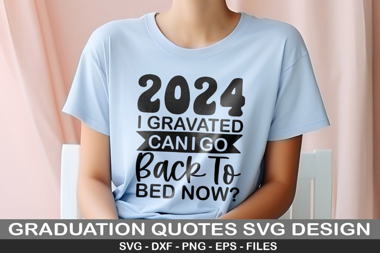 2024 i Gravated SVG - Graduation Design