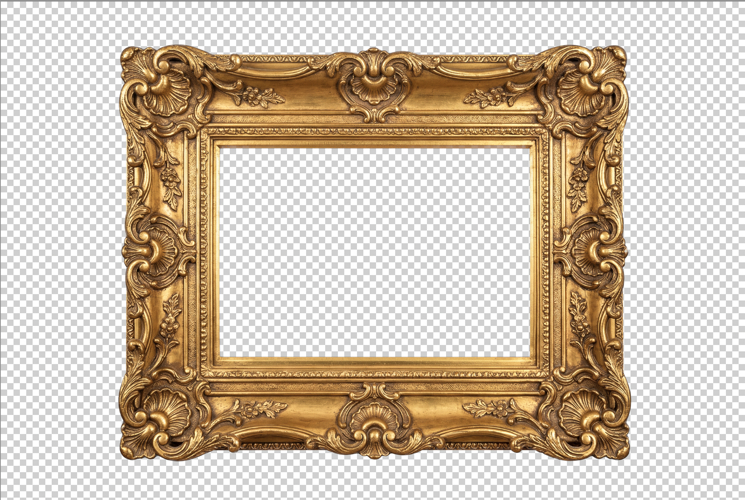 Gold Border Png Image 13
