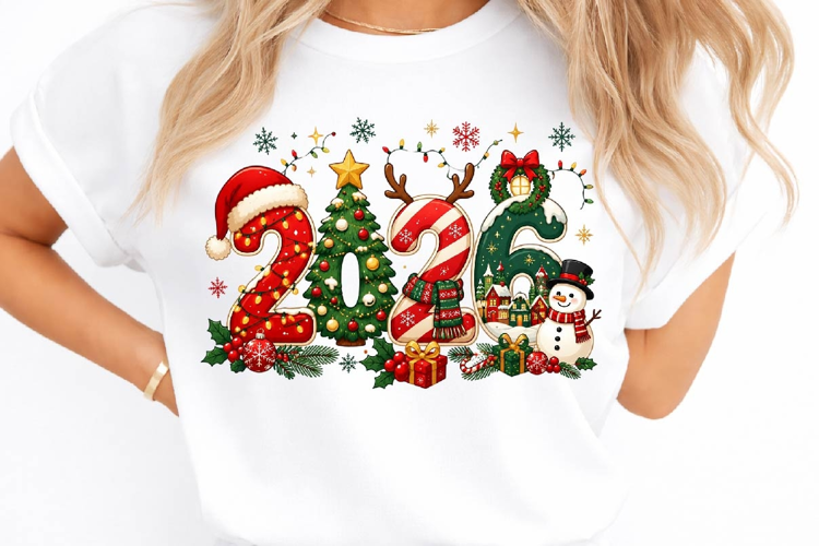 2026 Christmas PNG Sublimation