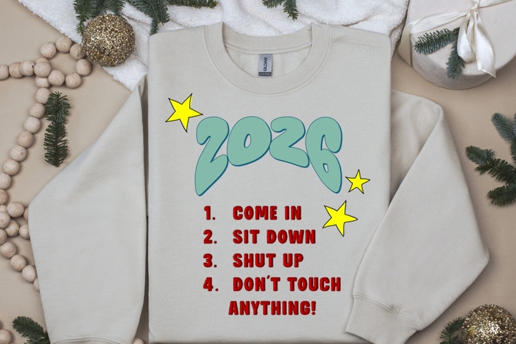 2026 Rules Funny New Year Sublimation PNGs