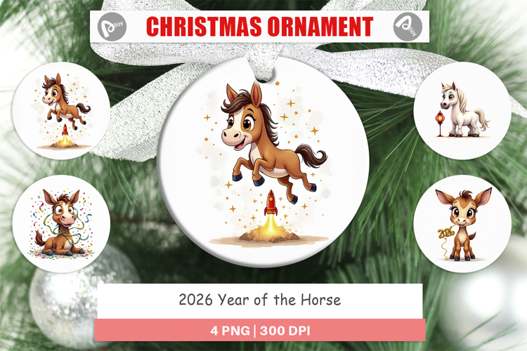 2026 Year of the Horse Ornament