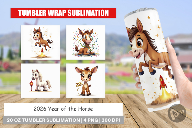 Horse Sublimation Designs Image 22