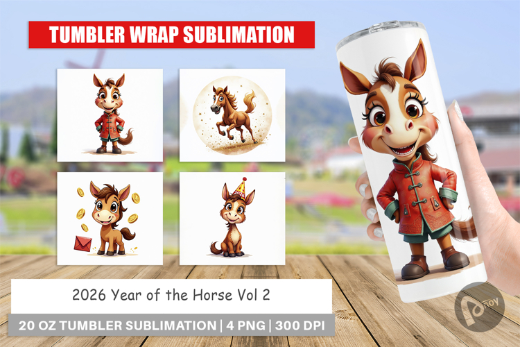 Horse Sublimation Designs Image 21