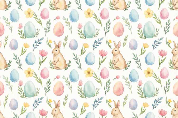Colorful Easter Pattern