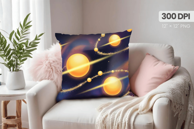 Happy New Year PNG Pillow, Festive New Years Eve 2026 PNG