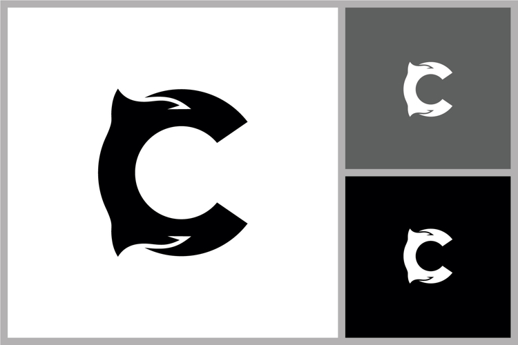 Letter C Claw Logo