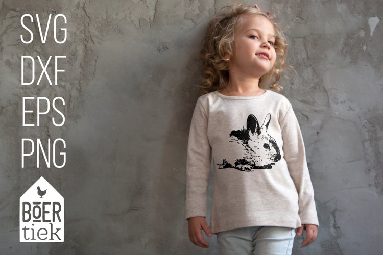 Easter Bunny SVG Image 23