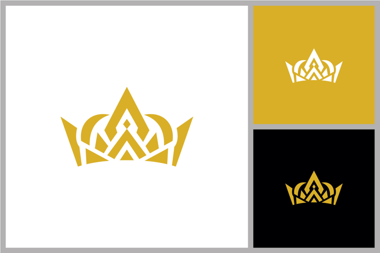 Crown Logo for Royal and Luxury