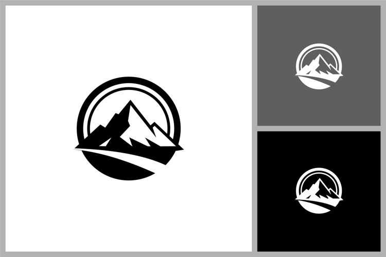 Circular Mountain Adventure Logo