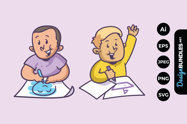 School Kids Clipart Image 6