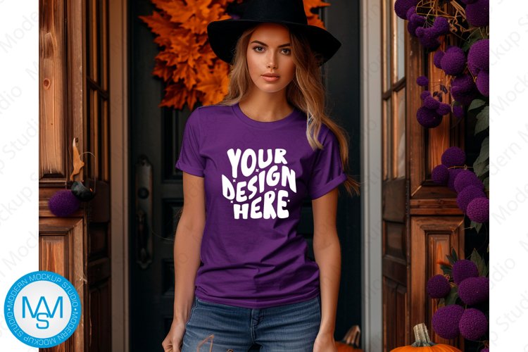 White Tshirt Mockup Image 23
