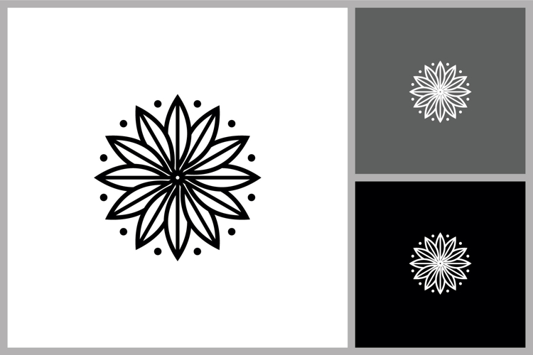 Decorative Floral Sun Ornament