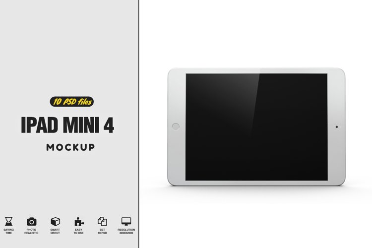 iPad Mini 4 Mockup example image 1
