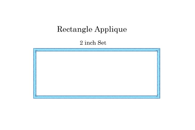 Rectangle Applique Embroidery Frame Set 2 inch (2358996)