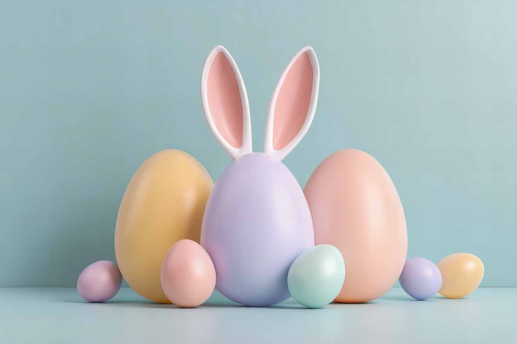 Colorful Easter Eggs