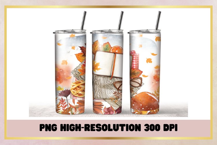 Fall Tumbler Wrap Image 12