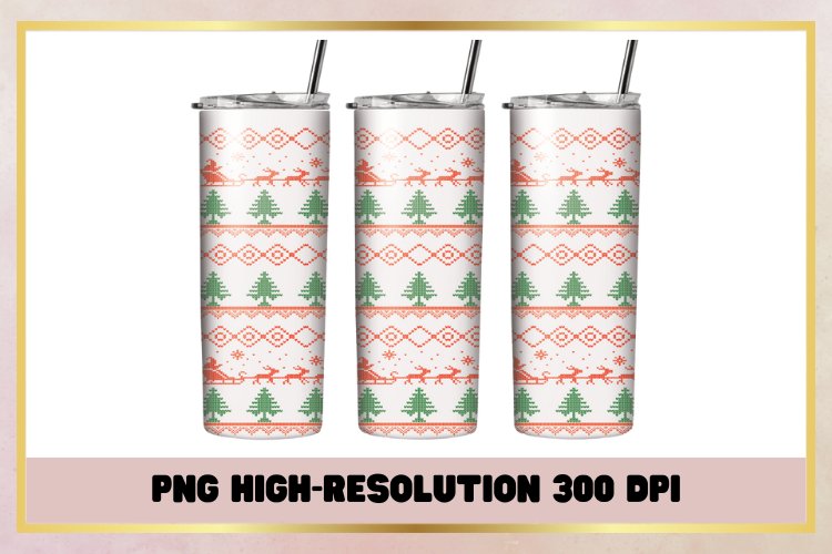 Christmas Tumbler Wrap Image 23