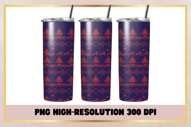 Christmas Tumbler Wrap Image 19