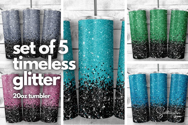 Glitter Sublimation Tumbler Designs Image 2