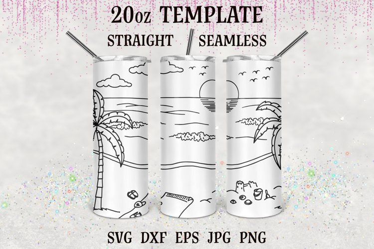 Beach Tumbler Burst svg, Burst template svg,