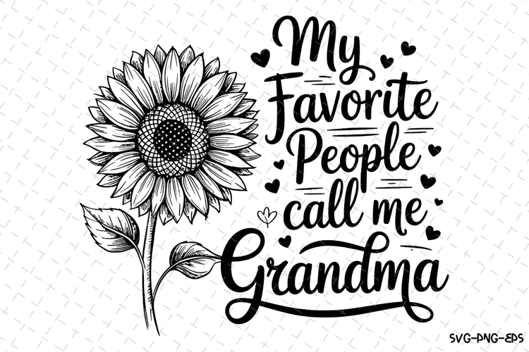 Grandma Silhouette Image 22