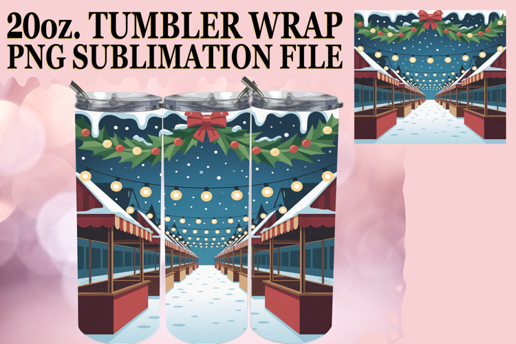 Christmas Tumbler Wrap Image 4