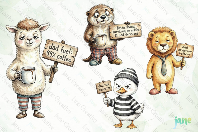 Funny Fathers Day Quotes Clipart