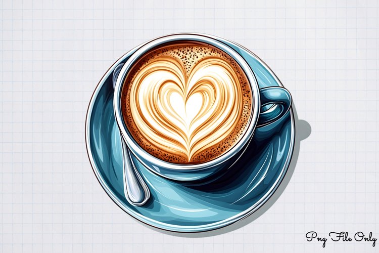 Coffee Shop Girls Clipart PNG