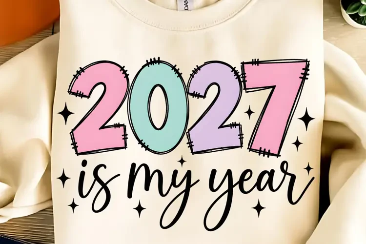2027 Is My Year PNG, Happy New Year 2027 PNG, Hello 2027 PNG