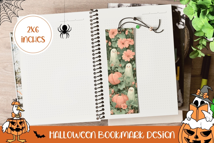 Printable Halloween Bookmark Image 2