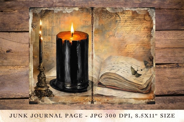 Printable Junk Journal Pages Halloween 2