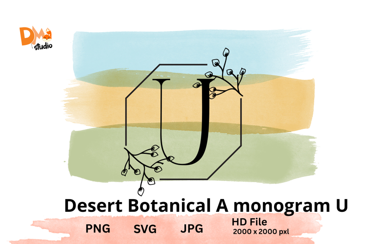 Desert Botanical Monogram