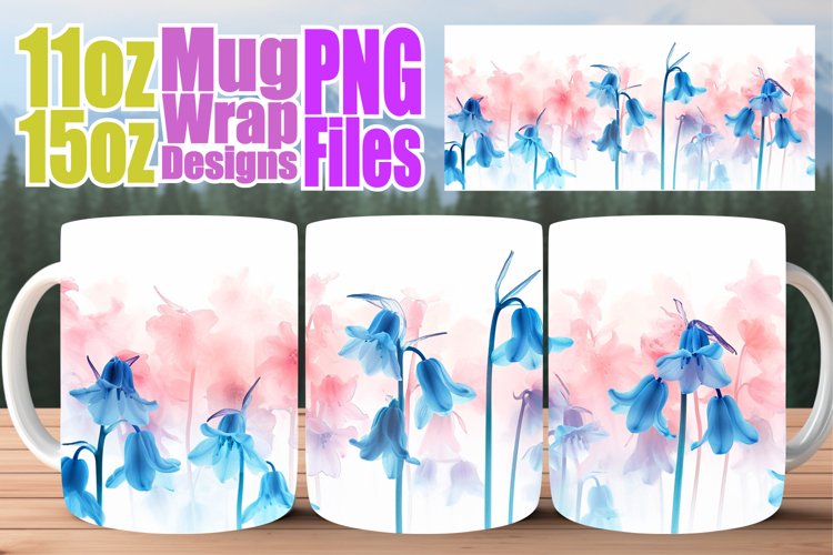 Springtime Elegance Mug: Sublimation Design example image 1