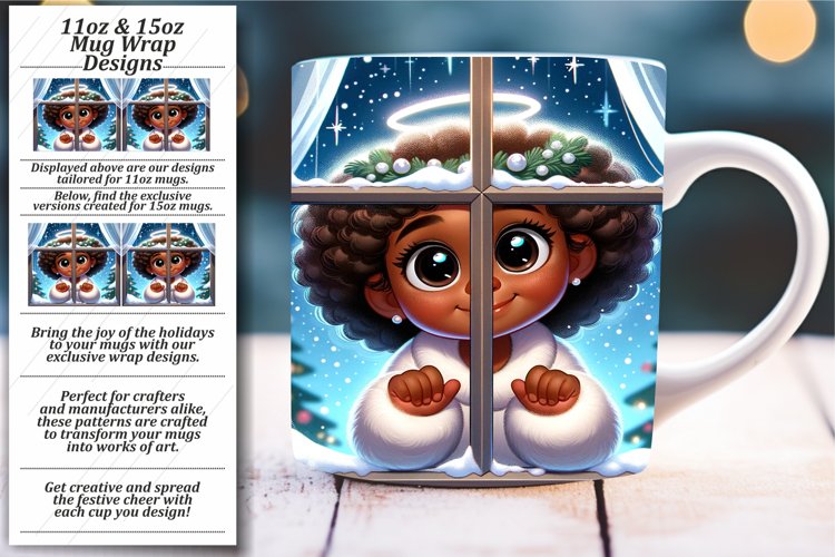 Wholesome Winter Reunion Mug Wrap example image 1