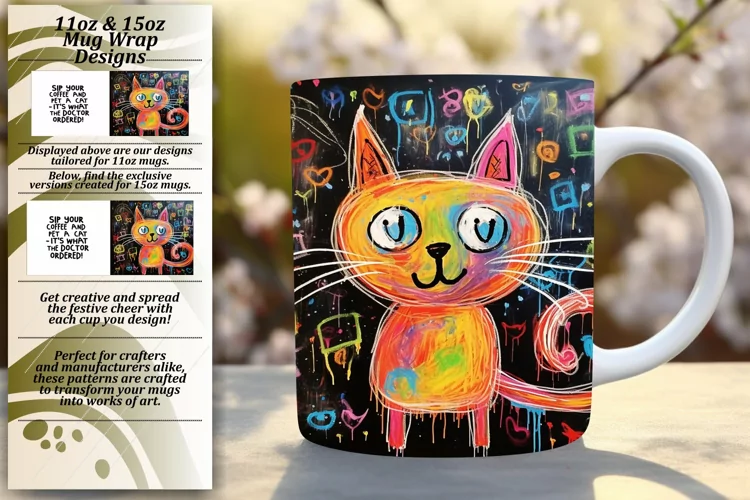 Brewed with Sarcasm: Mug Wrap Sublimation
