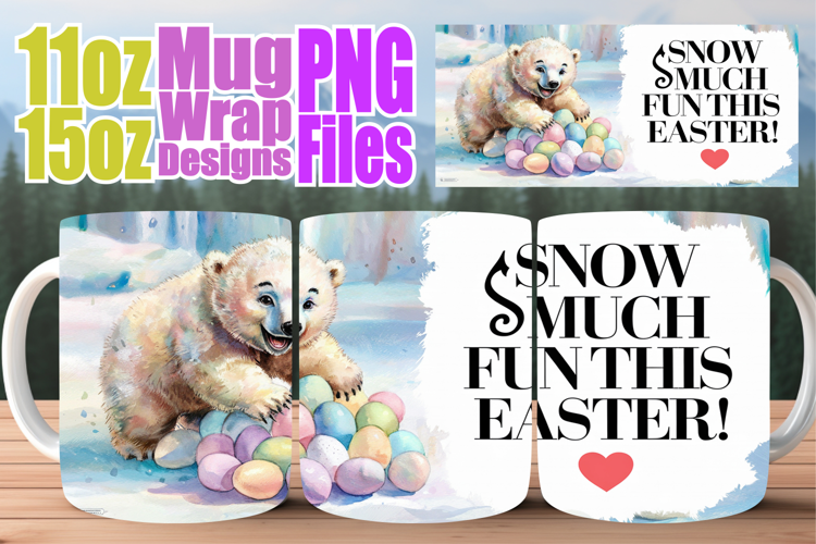 Refreshing spirit 11oz 15oz mug wrap, Easter