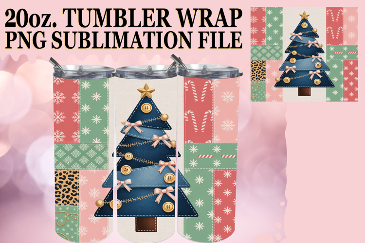 Christmas Tumbler Wrap Image 4