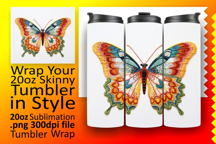 Butterfly Embroidery Image 11