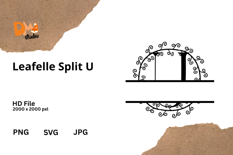 Floral Monogram Letter Svg Image 16