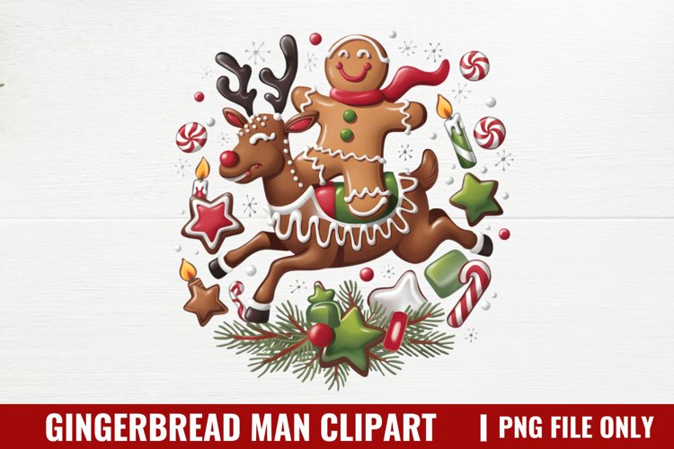 Gingerbread Clipart Image 9